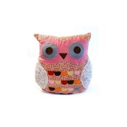 Owl Pillow - Pink