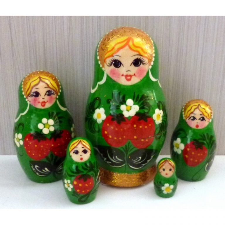 Chrissy Green Babushka Matryoshka Nesting Doll Babooshki BabushkasKIROV Dolls In Dolls