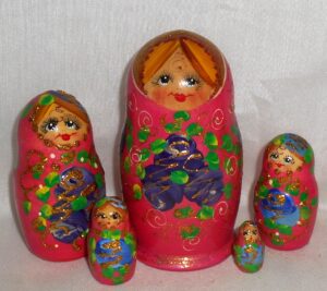 Milana Babushka Matryoshka nesting Doll Babooshki Babushkas