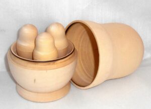 Blank DIY Dynasty 13-set raw plain unpainted Unfinished Montessori DIY BLANK nesting Doll Babooshki s