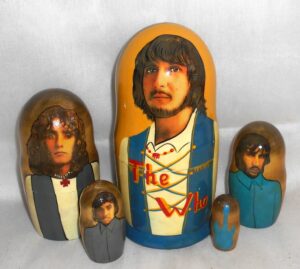 The Who Babushka Matryoshka nesting Doll Babooshki Babushkas