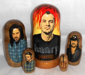 Pantera Babushka Matryoshka nesting Doll Babooshki Babushkas