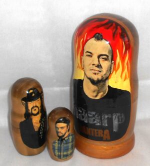 Pantera nesting Doll Babooshki s