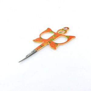 ORANGE Babushka scissors   Babushka Matryoshka nesting Doll  Babooshki Babushkas