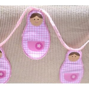 Bunting Babushka Pink