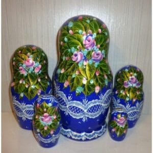 Russian Beauty in Blue