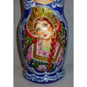 Russian Beauty in Blue