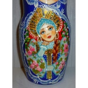 Russian Beauty in Blue