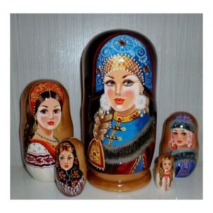 Russian Beauty in national costume