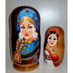 Russian Beauty in national costume
