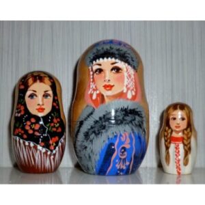 Russian Beauty in national costume