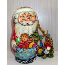 Santa - decorations box