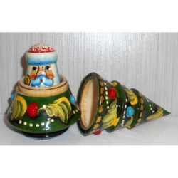 Xmas Tree, Santa and Snowman