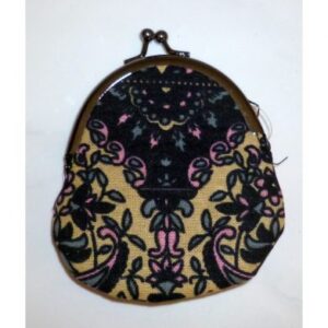 Coin purse Babushka in black