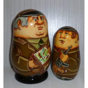 Funny General in brown 3-set