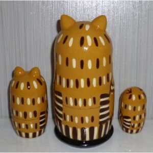 Albert the Owl light brown small