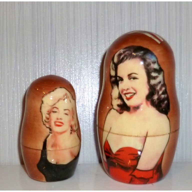 Marilyn Monroe Babushka Babushka Matryoshka Nesting Doll Babooshki Babushkas Dolls In Dolls 2427