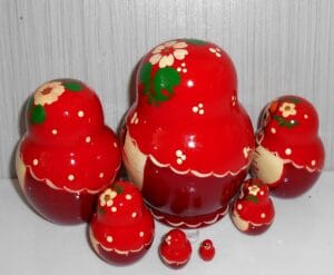 Nolinsk Balalayka music 7set Babushka Matryoshka nesting Doll - Image 4