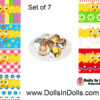 7  Funny Chickens, Easter Egg Shrinking Wraps