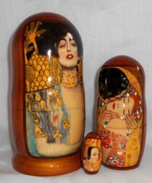 Gustav Klimt – Golden Adel nesting Doll Babooshki s