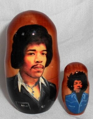 Jimmy Hendrix nesting Doll Babooshki s