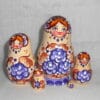 Poppy with Butterfly Babushka Matryoshka nesting Doll Babooshki Babushkas