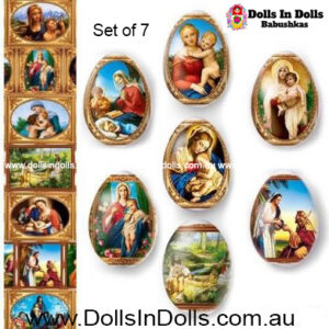 7 We Believe Green Easter Egg Shrinking