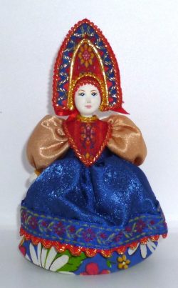 Nelly in traditional dress medium