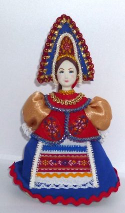 Oxana in traditional dress medium
