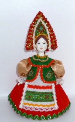 Tamara in traditional dress medium