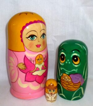 Thumbelina  nesting Doll Babooshki s