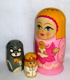Thumbelina  nesting Doll Babooshki s