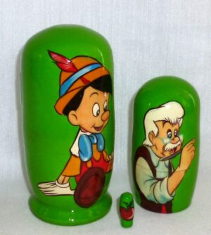 Pinocchio small nesting Doll Babooshki s