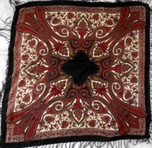 Shawl White Luxury - 3