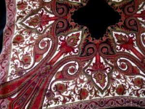 Shawl White Luxury - 4