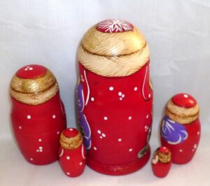 Santa Nikonor large nesting Doll Babooshki s