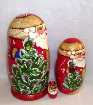 Santa Nikonor large nesting Doll Babooshki s