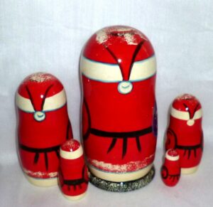Santa Joseph medium nesting Doll Babooshki s
