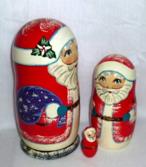 Santa Joseph medium nesting Doll Babooshki s