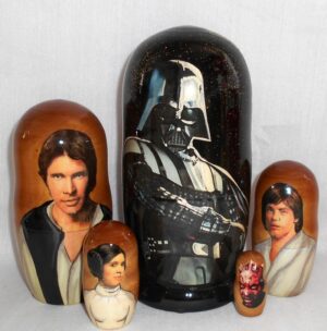 Star Wars Babushka Matryoshka nesting Doll  Babooshki Babushkas
