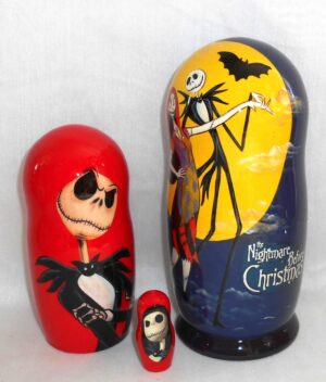 Nightmare before Christmas nesting Doll Babooshki s