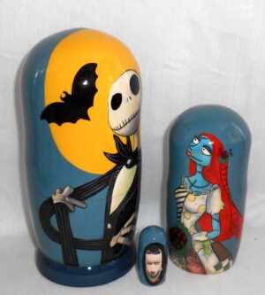 Nightmare before Christmas 2 nesting Doll Babooshki s