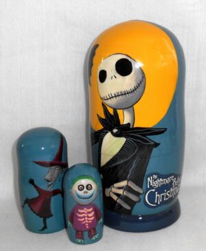 Nightmare before Christmas 2 nesting Doll Babooshki s