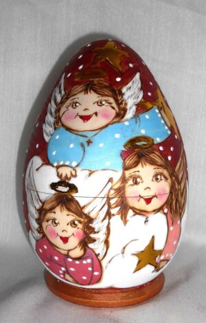 Bronze Angels 5 set nesting Doll Babooshki s