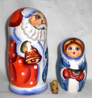 Santa Igor large nesting Doll Babooshki s