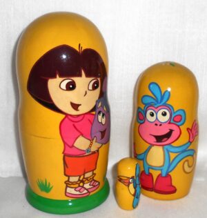 Dora the Explorer nesting Doll Babooshki s