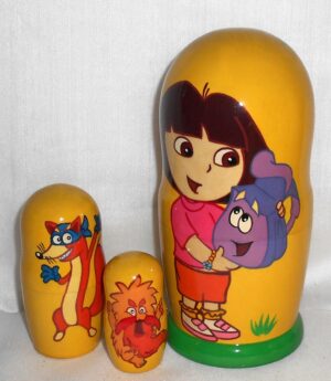 Dora the Explorer nesting Doll Babooshki s