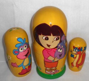 Dora the Explorer nesting Doll Babooshki s