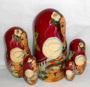 Puss In boots nesting Doll Babooshki s