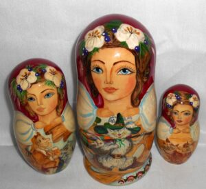 Puss In boots nesting Doll Babooshki s